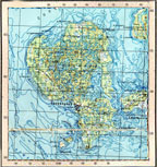 Карта соловецких островов подробная в хорошем качестве